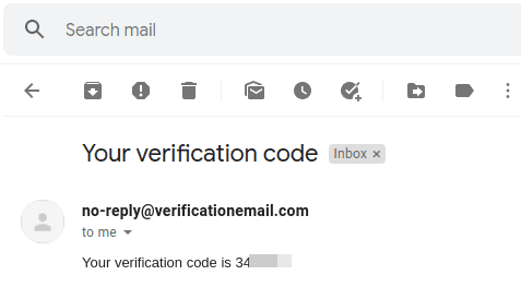 dinotes amplify verification code
